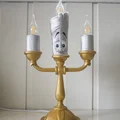 Đèn trang trí Lumiere - Mô hình 3D độc đáo từ Beauty and the Beast - Thumbnail 3