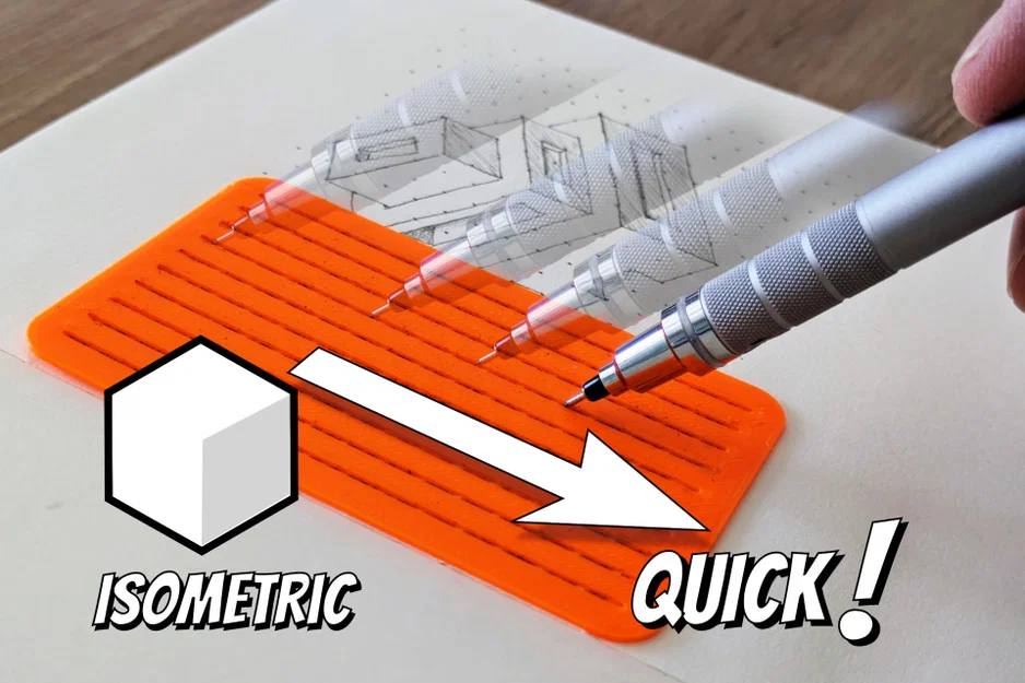 Template lưới chấm isometric vẽ phối cảnh nhanh – Tùy chỉnh được - Image 1