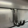 Khóa móc slatwall Amazon/AliExpress cho Proslat slat wall - Thumbnail 1