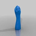 Mô hình cánh tay nắm đấm Fist of Fury in 3D độc đáo - Thumbnail 2