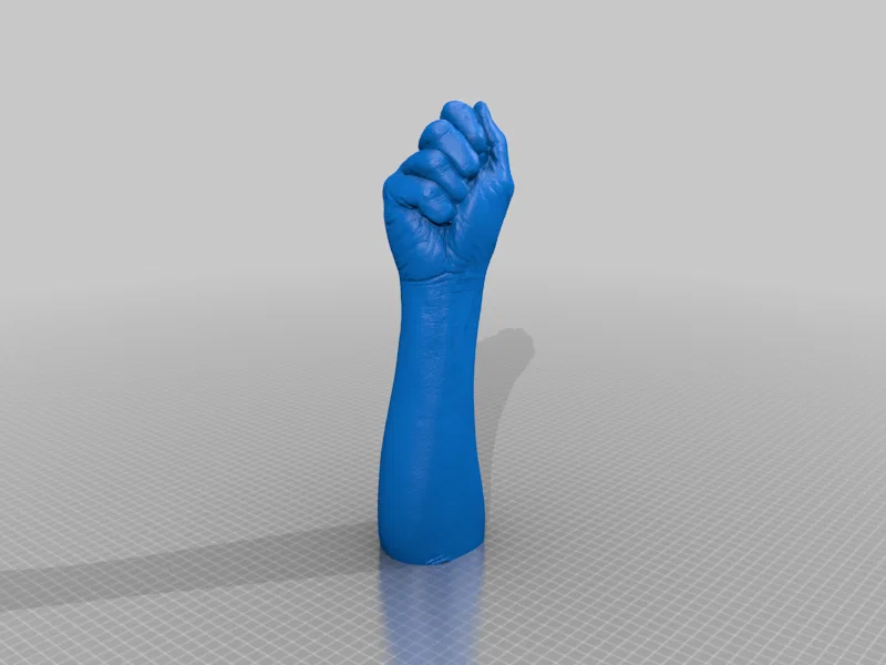 Mô hình cánh tay nắm đấm Fist of Fury in 3D độc đáo - Image 5