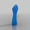 Mô hình cánh tay nắm đấm Fist of Fury in 3D độc đáo - Thumbnail 5