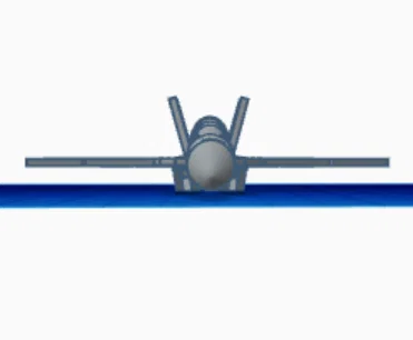 Mô hình 3D máy bay chiến đấu F/A-18 Super Hornet để bàn - Image 2