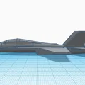 Mô hình 3D máy bay chiến đấu F/A-18 Super Hornet để bàn - Thumbnail 4