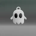 Móc khóa ma nhỏ đáng yêu - Cute Ghost Keychain in 3D siêu dễ - Thumbnail 1