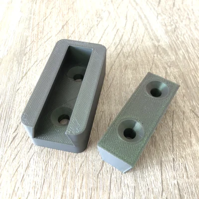 Ngàm gắn tường đa năng (Wall Mount) thiết kế dễ in 3D