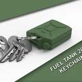 Móc khóa bình xăng 20L phong cách quân đội - Phụ kiện in 3D độc đáo - Thumbnail 1