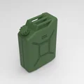 Móc khóa bình xăng 20L phong cách quân đội - Phụ kiện in 3D độc đáo - Thumbnail 2