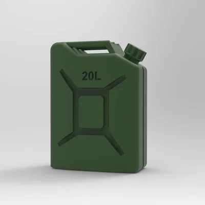 Móc khóa bình xăng 20L phong cách quân đội - Phụ kiện in 3D độc đáo