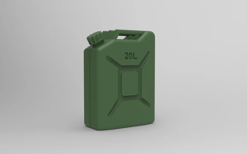 Móc khóa bình xăng 20L phong cách quân đội - Phụ kiện in 3D độc đáo - Image 4