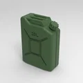 Móc khóa bình xăng 20L phong cách quân đội - Phụ kiện in 3D độc đáo - Thumbnail 5