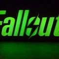 Đèn hộp logo Fallout tự in 3D trang trí góc máy cực chất - Thumbnail 2