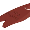 Tick B-gone – Dụng cụ gỡ ve gắn móc khóa (in 3D) - Thumbnail 2