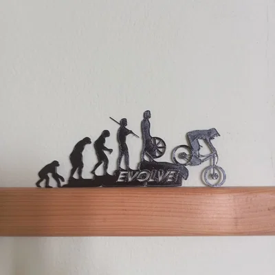 Mô hình trang trí MTB Evolve - Ý tưởng decor độc đáo cho dân xe đạp