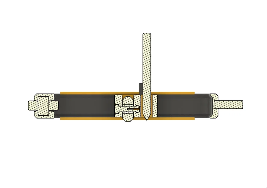 Contour Gauge / Duplicator 100% printable! - Thước sao chép biên dạng in 3D - Image 6