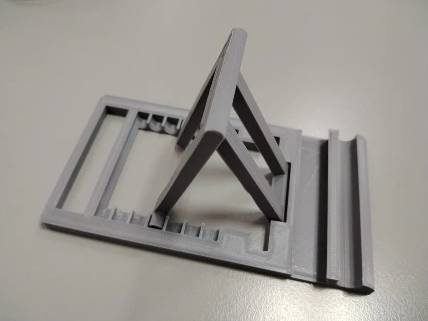Giá đỡ điện thoại và bút 3D thiết kế tùy chỉnh độ nghiêng - Image 1