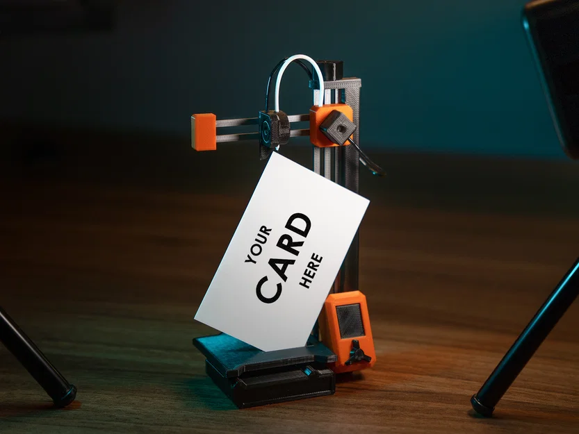 Kệ để name card Prusa Mini – đồ in 3D chủ đề 3D printer (Business Cards Holder) - Image 1