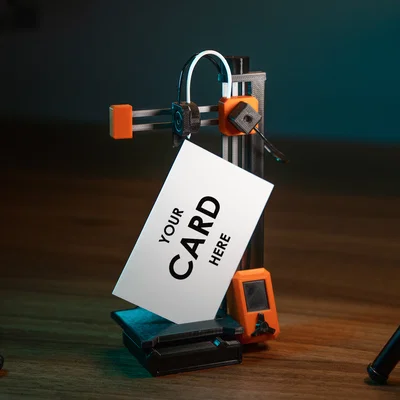 Kệ để name card Prusa Mini – đồ in 3D chủ đề 3D printer (Business Cards Holder)