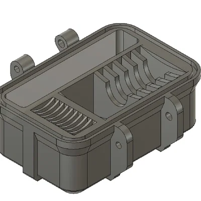 Hộp đựng thẻ nhớ và đầu thu USB đa năng in 3D siêu bền