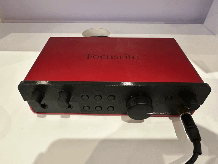 Ốp che đèn LED Focusrite Scarlett Gen 4 (Focusrite Scarlett 4th Gen. LED Cover) - Image 1