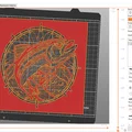 Mô hình trang trí tường và đế lót ly hình cá 3D độc đáo - Thumbnail 2