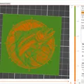Mô hình trang trí tường và đế lót ly hình cá 3D độc đáo - Thumbnail 5