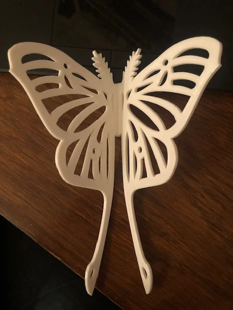 Mô hình trang trí bướm đêm Lunar Moth 3D (dễ dàng lắp ghép) - Image 2