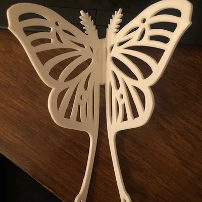 Mô hình trang trí bướm đêm Lunar Moth 3D (dễ dàng lắp ghép)