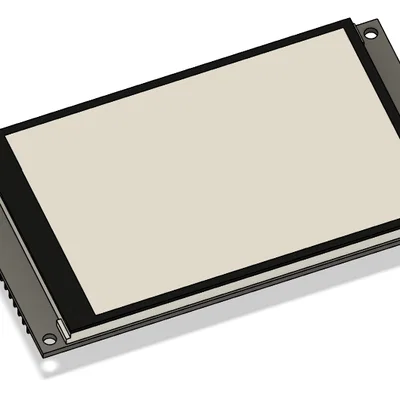 Mô hình 3D màn hình TFT 4 inch 480x320 ILI9486 để thiết kế vỏ hộp