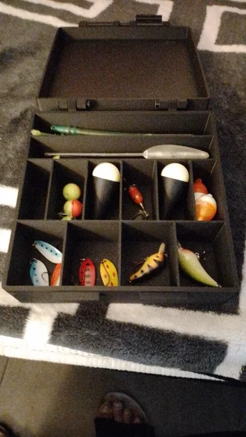 Hộp đồ câu Fishing TACKLE BOX (Angel Tackle Box) - Image 4