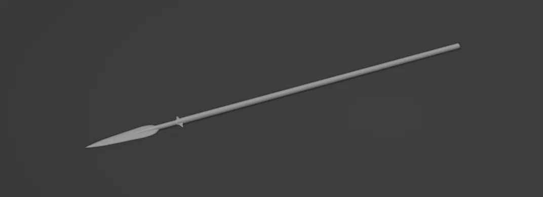 Mô hình giáo trang trí 3D ấn tượng (Spear Model) - Image 2