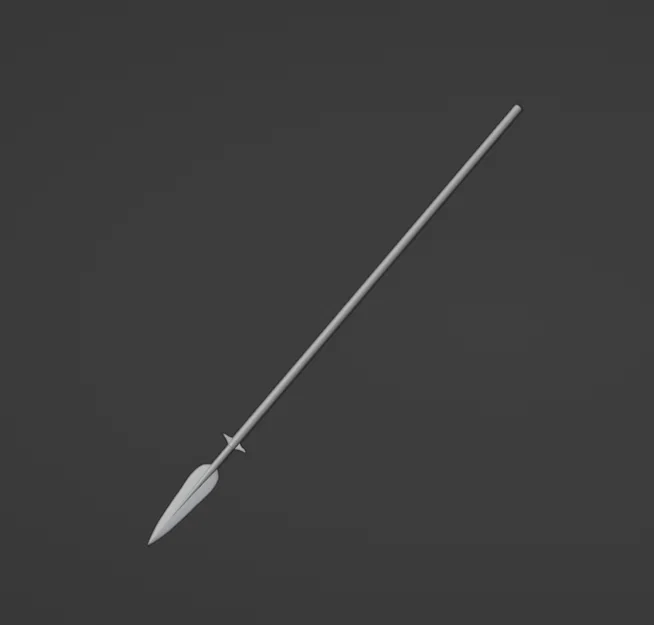 Mô hình giáo trang trí 3D ấn tượng (Spear Model) - Image 4