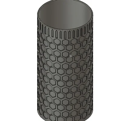 Lamp #56 - Chụp đèn honeycomb tương thích đế Bambu Lamp Kit 001