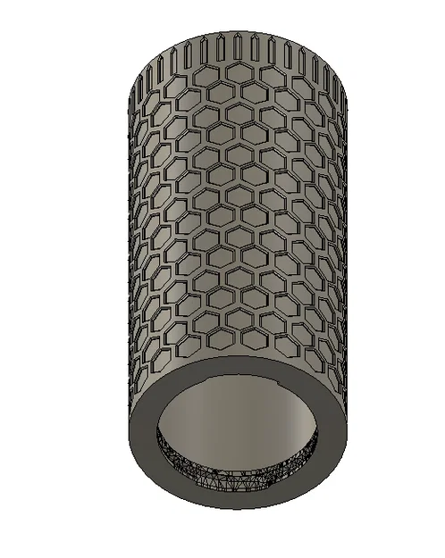 Lamp #56 - Chụp đèn honeycomb tương thích đế Bambu Lamp Kit 001 - Image 3