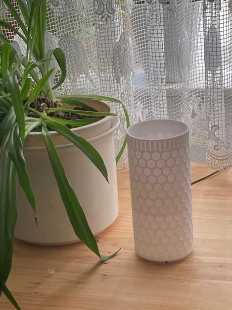 Lamp #56 - Chụp đèn honeycomb tương thích đế Bambu Lamp Kit 001 - Image 4