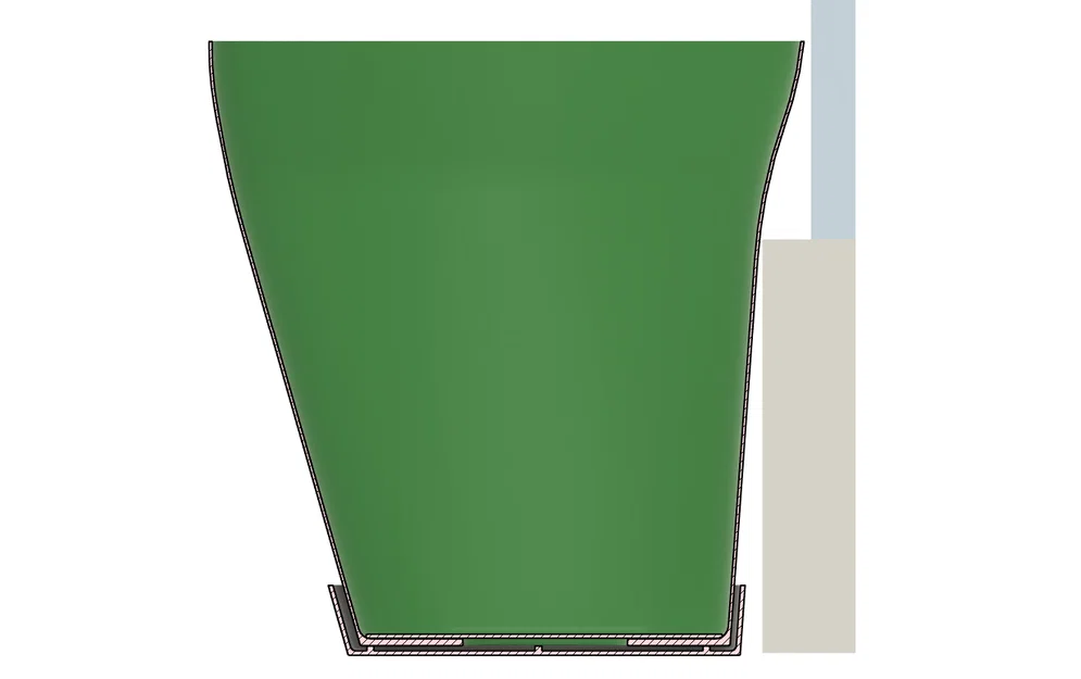 Chậu Cây Plant Pot 4 Window Sill (cho bệ cửa sổ) - Image 5