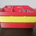 Khay đựng linh kiện nhỏ in nhanh (xếp chồng được) - tối ưu filament - Thumbnail 1