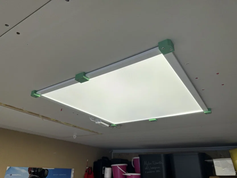 Giá treo tấm đèn LED (LED panel mount) chắc chắn, dễ lắp đặt - Image 7