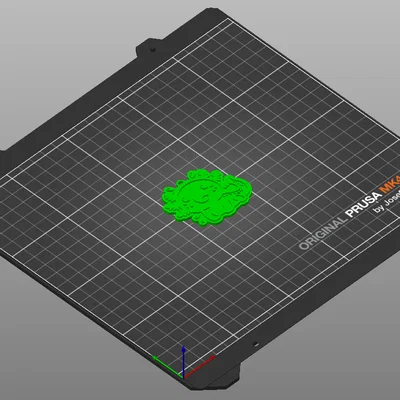 Móc khóa Axolotl (kỳ giông) siêu đáng yêu - In 3D cực nhanh