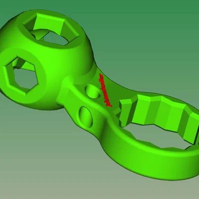 Knochen-Schlüssel 7, 8, 10, 13, 17 và 6,35 mm (Bone-Key/Bone-Tool)