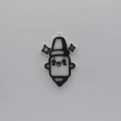 Móc khóa hình bút chì dễ thương (Cute Pen Keychain) in 3D