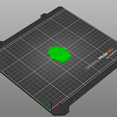Móc khóa chú cừu nhỏ xinh: Mẫu thiết kế 3D dễ thương cho mọi nhà
