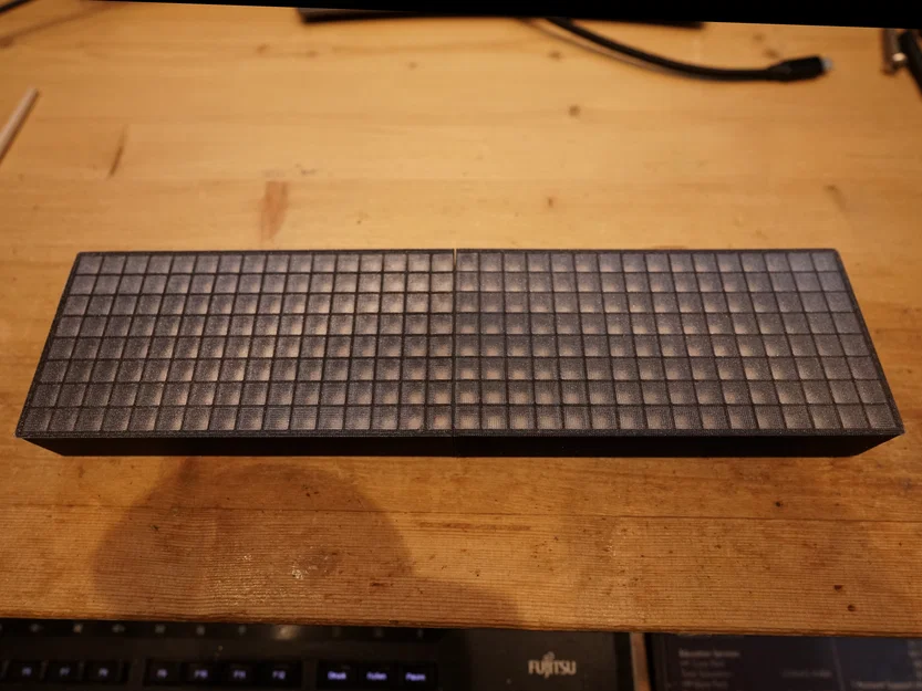 Khung LED Matrix 8x32 mở rộng kèm tấm khuếch tán (diffusor) - Image 5