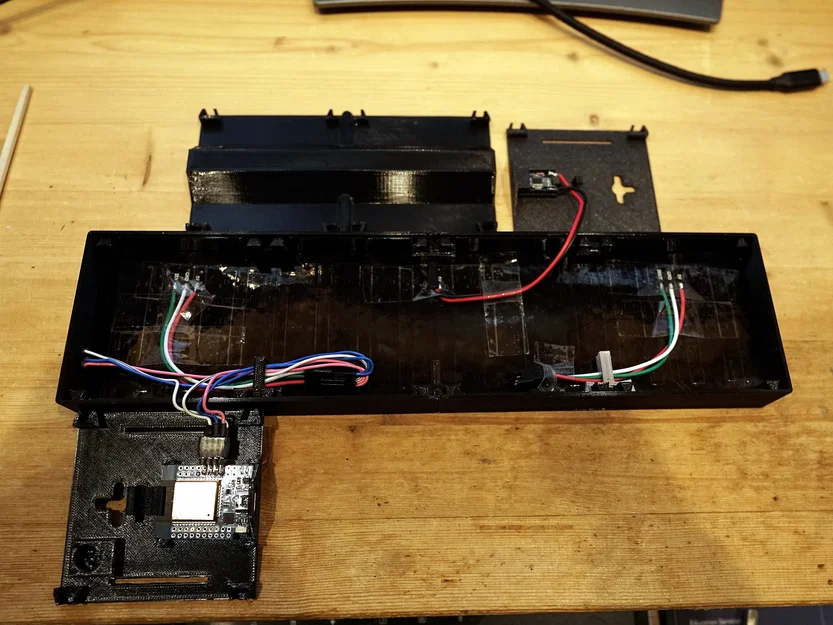 Khung LED Matrix 8x32 mở rộng kèm tấm khuếch tán (diffusor) - Image 9