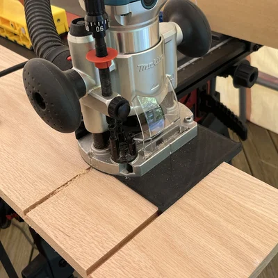 Guide Microjig Matchfit cho Makita 1/4" Router: Relief & Dovetail Tracks