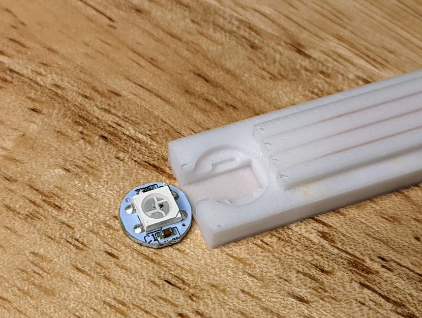 Jig hàn WS2812 LED SMD tròn 9mm cho dây 24 AWG Magnet Enamel Wire - Image 2