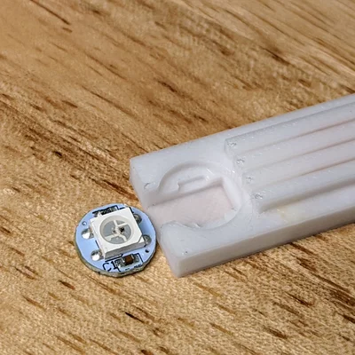 Jig hàn WS2812 LED SMD tròn 9mm cho dây 24 AWG Magnet Enamel Wire