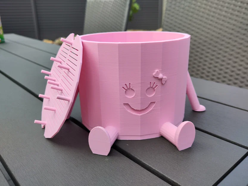 Cô Bé Chậu Cây Dễ Thương (Chậu Hoa) - Image 6