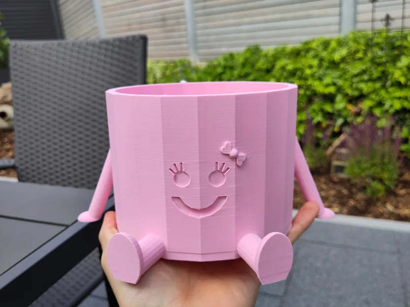 Cô Bé Chậu Cây Dễ Thương (Chậu Hoa) - Image 8