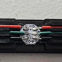Jig hàn WS2812 hai mặt cho SMD tròn 9mm